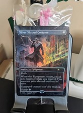 Silver Shroud Costume | MTG Secret Lair x Fallout #0915 Foil Promo SEALED picture