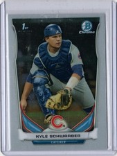 2014 Bowman Draft KYLE SCHWARBER 1st Prospect Chrome RC Rookie Card #CDP2 Cubs picture