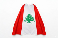 Lebanon Cape Cloak Flag World Cup New picture