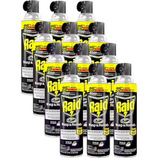 Raid 17.5 oz. Wasp & Hornet Killer Spray (12/CT) New  12 CANS picture