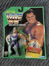1994 Hasbro WWF Series 11 Green Crush Wrestling Action w/ Kona Crusher MOC picture