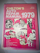 Chilton's Auto Repair Manual 1979 - Hardcover - Very Good Condition picture
