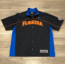 Vintage Nike Florida Gators Elite Jersey Size M Black Blue Orange picture
