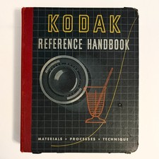 Kodak Reference Handbook 1947 Vintage Photography Manual Darkroom Camera Book picture