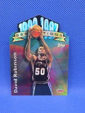 1997-98 Topps Generations Die-Cut David Robinson #G10 Refractor Spurs  picture