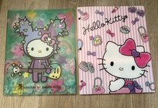 Sanrio Tokidoki x Hello Kitty & HK  Beauty 3 Ring Pocket Folder  Set of 2 picture