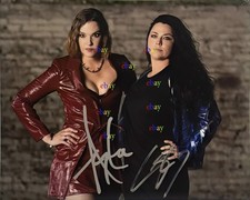 AMY LEE & LZZY HALE EVANESCENCE HALESTORM 8x10 Autographed Signed Photo Reprint picture