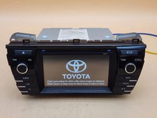 2014-2018 Toyota Corolla Radio CD player Touch Screen W/O Navigation OEM picture
