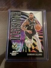 2023-24 Panini Contenders Optic Damian Lillard International Black And White /25 picture