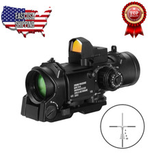 Riflescope 1-4X Dual Purpose with Mini Red Dot Sight for Hunting & Airsoft picture