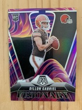 2025 Panini Mosaic DILLON GABRIEL Visionary Case Hit SSP #6 (RC) Browns picture