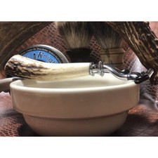 Custom Antler/Stag Handle Mach 3 Shaving Razor (Handcrafted in USA) picture
