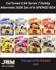 CarTuned Series 7 Hobby Alternate 2026 set of 8 Cars 1/64 OPENED BOX picture