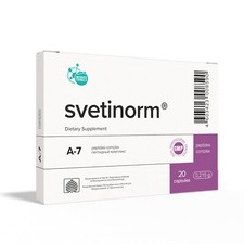 Svetinorm A-7 Original Khavinson Natural Liver Peptide Bioregulator 20 Capsules picture