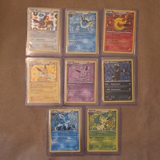 Pokemon TCG Eeveelution BW Black Star Holo Promo 8-Card Lot 2013 BW88-BW94 LP picture