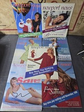 Lot x7 Newport News Catalog Magazine  Womens Fashion Intimate Clothes 1996 1997 picture