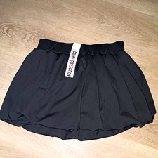 Indero Active Court Collection Women's Black Pull-On Skort w/ Liner XL picture