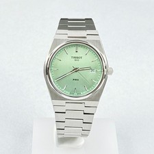 Tissot PRX 40mm Men's Quartz Light Green Dial Stainless Watch T137.410.11.091.01 picture
