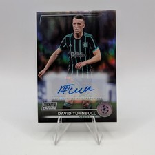 2022-23 Topps Stadium Club Chrome UEFA Club - David Turnbull Auto CA-DT (AU) picture