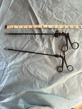 2 pc Laparoscopic Abdominal Grasper Forceps & Scissors picture