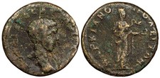 Moesia Inferior Marcianopolis Diadumenian, as Caesar 217-218 A.D. AE21 Fine MARK picture