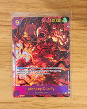 One Piece Monkey D. Luffy OP09-119 Emperors in the New World SEC Alt Art Holo picture