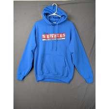 Disney Newsies The Broadway Musical Hoodie Port & Company Blue Medium 5899 picture