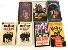 Lot of 7 Rare Vintage Beatles Books First Printings picture