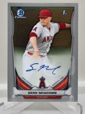 2014 Bowman Draft - Chrome Draft Pick Autographs Sean Newcomb #BCA-SN (AU, RC) picture