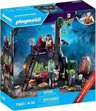 Playmobil 71651 Haunted Ruins Vampire Monster Castle Set 88 Pcs New picture