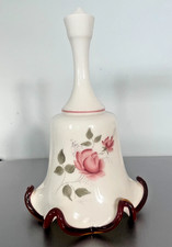 Fenton Art Glass 1989 Valentine's Day Star Bell - Limited to 350-Signed- Lovely picture
