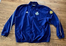 Adidas UMKC Kangaroos Full-Zip Navy Blue Jacket Men’s 2XL XXL EUC picture