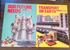Set of 2 World of Tomorrow Hardcover Books Neil Ardley picture