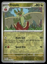 Pokemon -   139/191 Flapple - Reverse Holo - Surging Sparks - NM/M picture