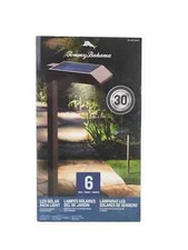 Tommy Bahama LED Solar Path Light - 6 Pack Die - Cast Aluminum Construction -... picture