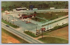 W.N. Thompson Overnite Trailer Park Fireworks Philadelphia Tennessee TN c1970 PC picture
