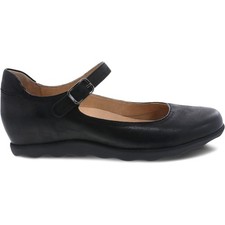 New Dansko Marcella Leather Mary Jane Wedge Shoes Size 37 US 6.5 - 7 Comfort picture