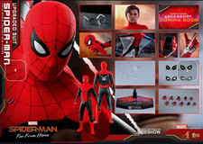 Hot Toys Spider-Man Far From Home Upgraded Suit MMS542 FULLY COMPLETE picture