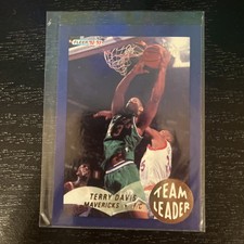 1992-93 Fleer - Team Leaders Terry Davis #6 picture