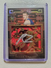 🔥 RARE Panini 2025-26 Noir Rocco Zikarsky RC Auto Lucky Endorsements /24 picture