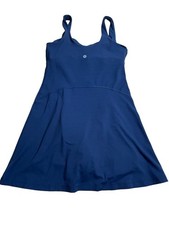 Lululemon Women's 6 Navy Blue Align Dress Short Liner Tennis Pickleball Sporty picture
