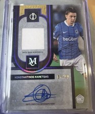 2025-26 Topps Museum UCC Konstantinos Karetsas Match-Worn RPA /99 Dortmund picture