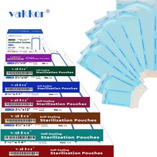 Self Sterilization Pouches Autoclave, Medical Sterilizer Bags Dental Tattoo Nail picture