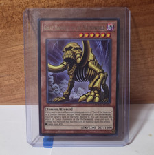 Yu-Gi-Oh TCG Great Mammoth of the Netherworld MZMU-EN004 Rare 1st Ed English picture