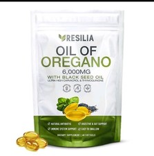 2 in 1 Oil of Oregano & Black Seed Softgels with Carvacrol , Immune Support picture