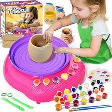 Pottery Wheel for Kids - Complete Pottery Painting Kit Arts and Crafts picture