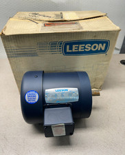NEW LEESON 1/2HP MOTOR 3450/2850RPM 208-230V. 114176.00 MODEL C6T34FC42A picture