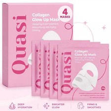 Quasi-Collagen Glow Up Mask | Hydrating & Firming Facial Mask - 4 pcs/box picture
