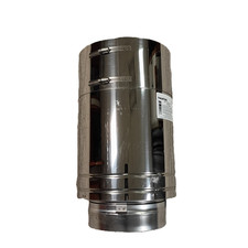 Heatfab Saf-T Gas Vent CI Plus CCA08L18 8 x 18 Double-Wall Stainless Steel Pipe picture