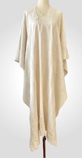 Antique c1900 Hausa Nupe Riga Tobe Robe Nigeria Handwoven Cotton African Textile picture